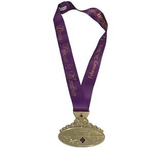 Run Disney Princess Half Marathon medal from 2012